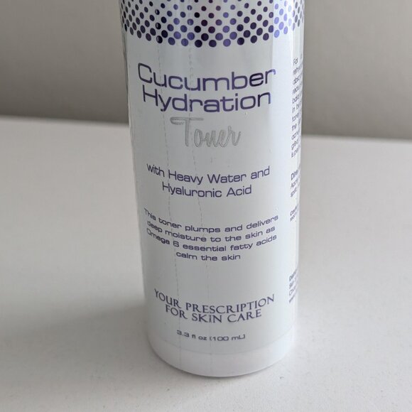 Skin Script Cucumber Hydration Toner 3.3 oz/ 100 ml SEALED - Picture 3 of 7